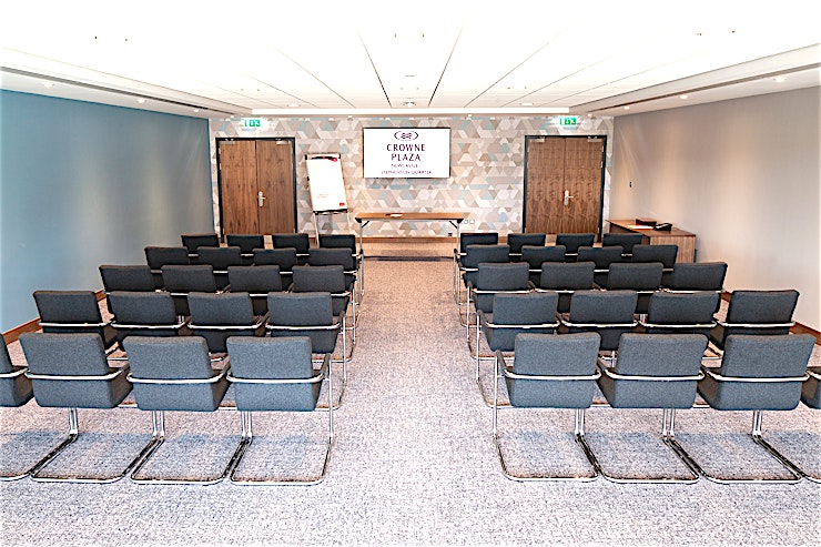 Rocket Meeting Room Whether you are travelling to Newcastle for business or pleasure, there are an excellent range of facilities at Crowne Plaza Newcastle! The hotel is located in the heart of Newcastle city centre and b
